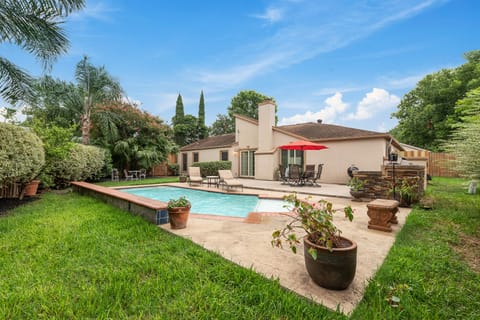 View from the pool area