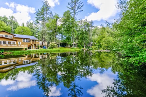 View to right of house
