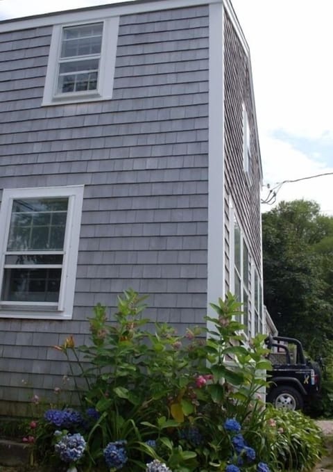 Right front side of house