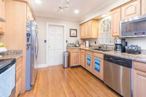 Fully stocked kitchen