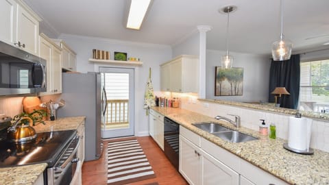 Fully stocked kitchen. Would make Julia Childs proud!