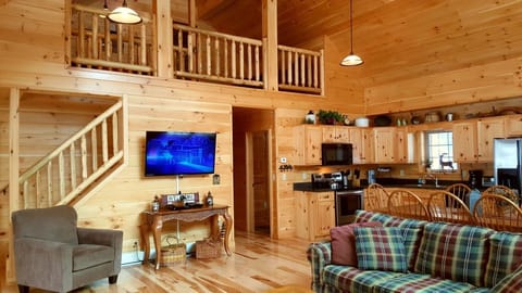 View of loft from great room