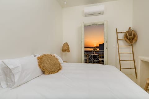 Double Room, Sea View | Premium bedding, down comforters, memory foam beds