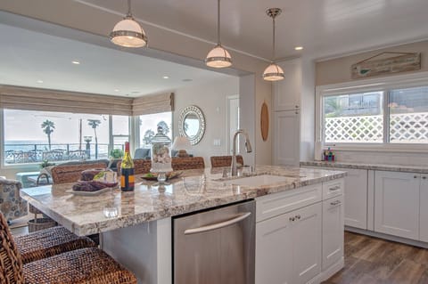 Kitchen Island. granite top