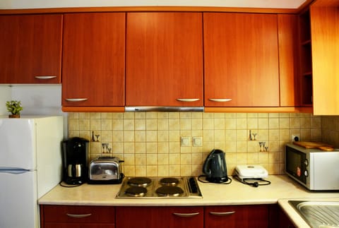 Traditional Apartment, 1 Double Bed, Pool Access, Mountain View | 1 bedroom, blackout drapes, iron/ironing board, bed sheets