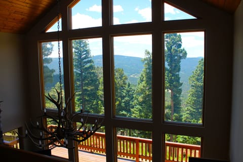 Living room view to the West.