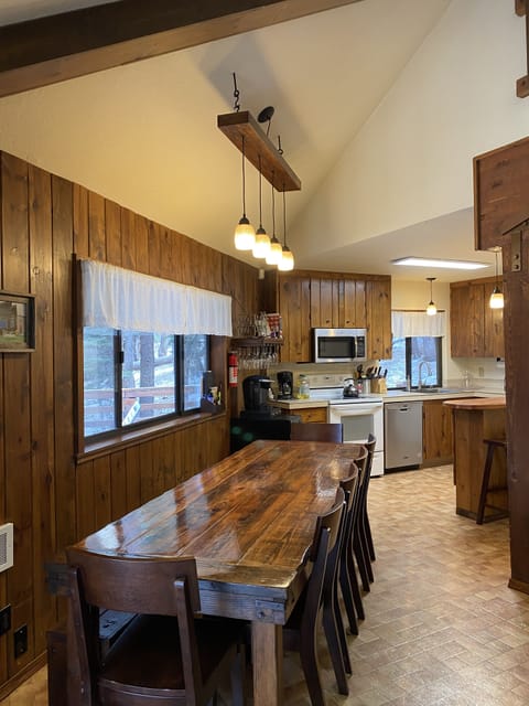 Large dining room table