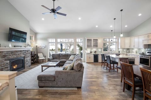 Great open living area and perfect for entertaining