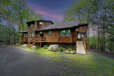 Front right side of house