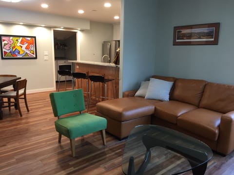 Premium Leather Comfortable Queen Sleeper Sofa