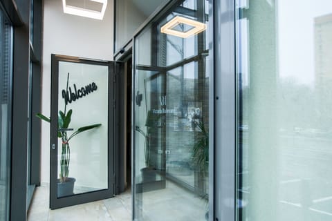 Interior entrance
