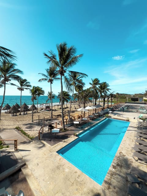 2 outdoor pools, pool umbrellas, sun loungers
