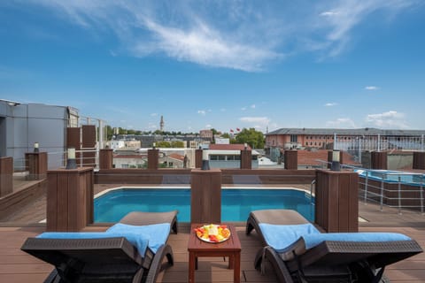 Seasonal outdoor pool