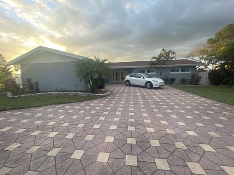 Front of the house from the driveway