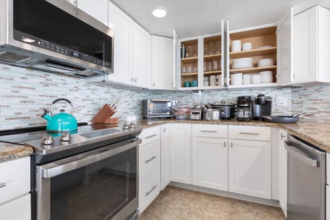 Kitchen is Fully Stocked
