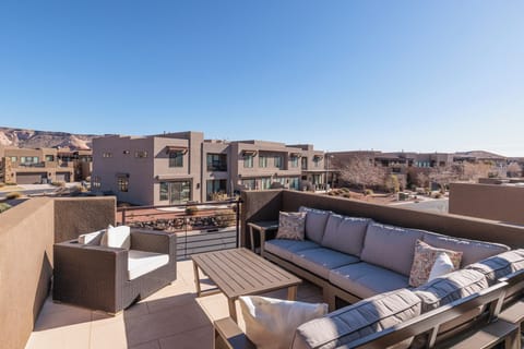 Upstairs Balcony Seating and View