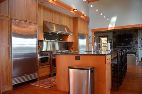 Gourmet kitchen!  Prepare a special meal together.  View from Dining.