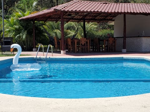 The Pool and Ranchero.  Great place to work or do virutal learning!