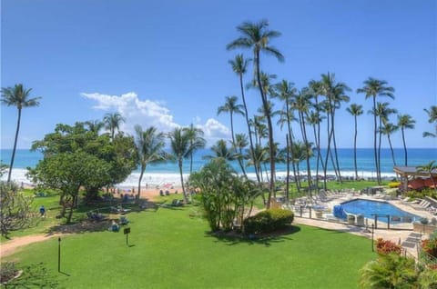 View from Lanai. Sit and enjoy a meal or beverage while taking in the view. 