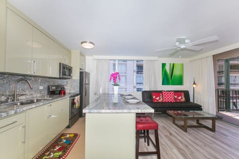 Kitchen & Living room
