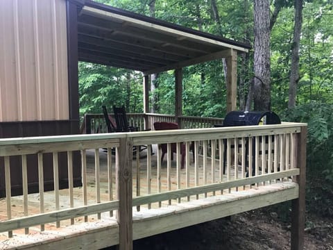 Cozy firepit area + Outdoor Seating