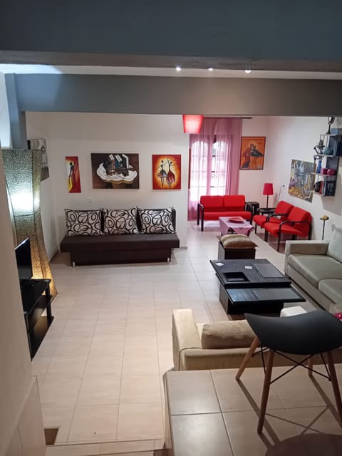 Elite Duplex | Living area | Plasma TV