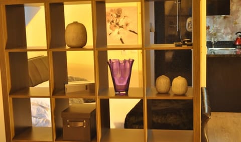 partition in open pan area