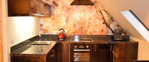 kitchen (inc fridge and washer/dryer)