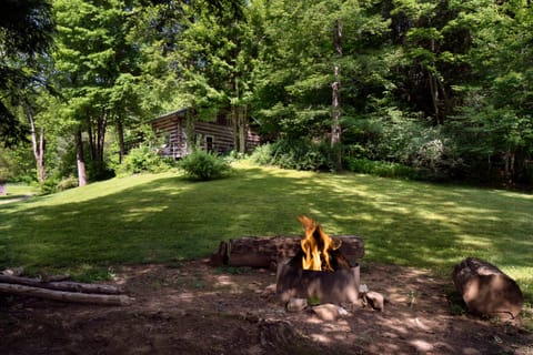 Fire pit, front yard, and VML with wrap-around deck