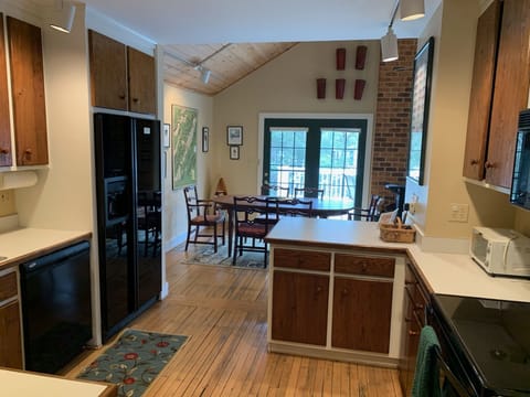 Dining Area Opens out to Deck