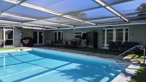 Our Hollywood Hills large screened 15x30 Pool awaits you...