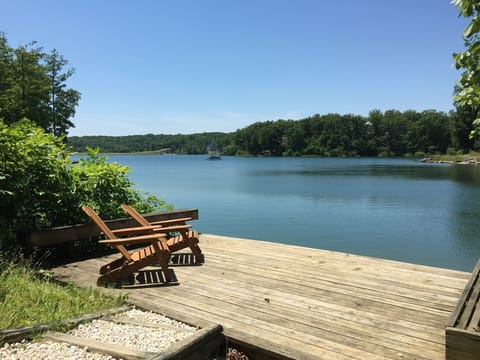 Alpine Lake on a sunny day