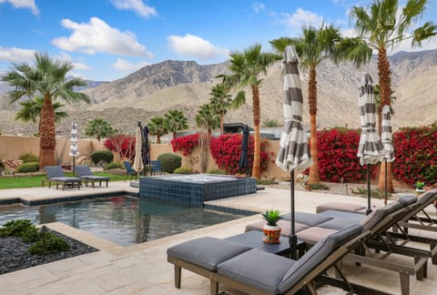 Poolside with the best view in Palm Springs