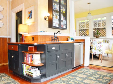 The Kitchen with the Breakfast Room beyond