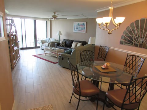 View entering the condo from the inside entry, front door.