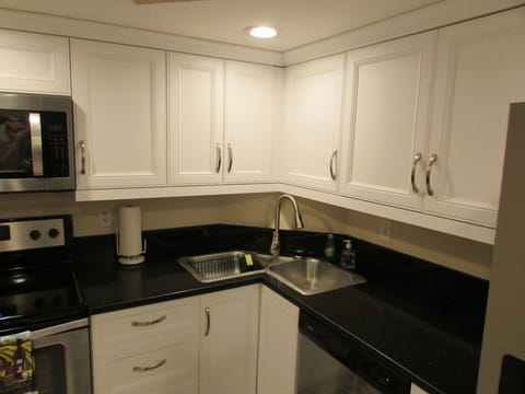 All new kitchen area.