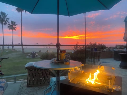 Stunning sunsets from the patio.