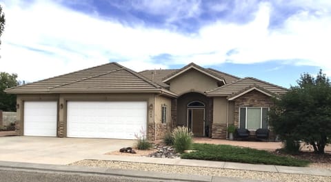 home and front yard
