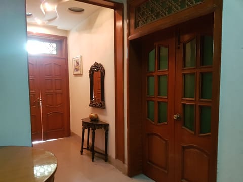 Interior entrance