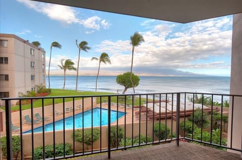 View from the lanai - direct ocean front