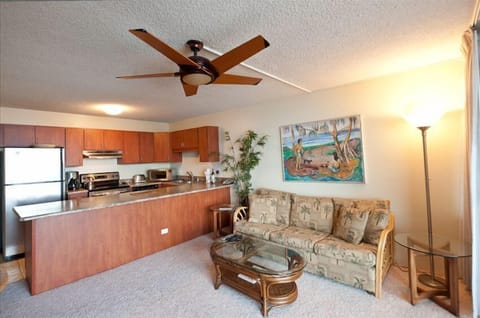 spacious living room