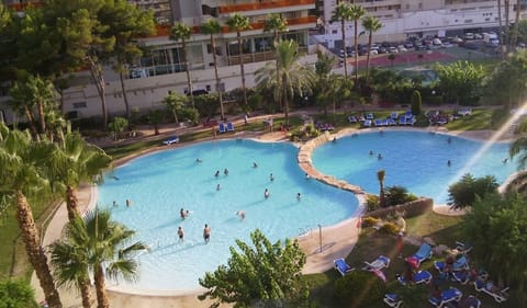Indoor pool, outdoor pool