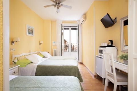 Triple Room | Desk, iron/ironing board, free WiFi, bed sheets