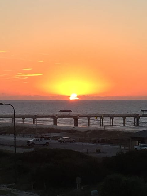 Sunset from the balcony