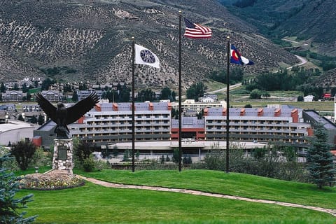 Enjoy views of Beaver Creek Mountain from the resort.