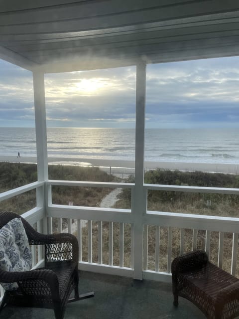 Balcony Ocean Front View