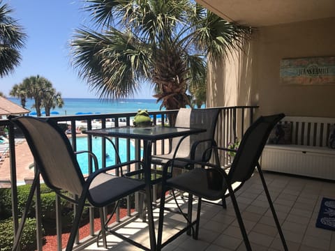 Breathtaking yet relaxing view from your master to the patio.  Never gets old.