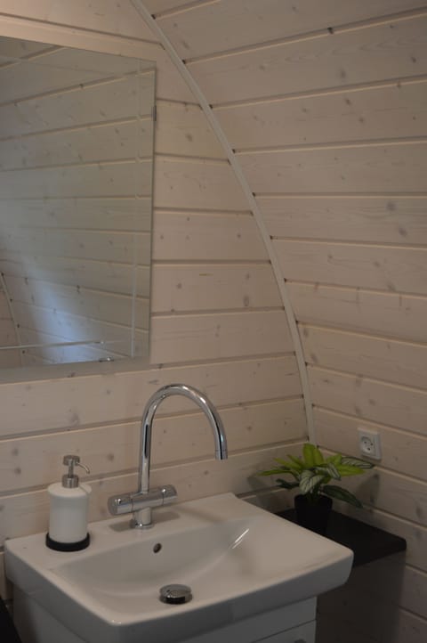 Shower, toilet paper