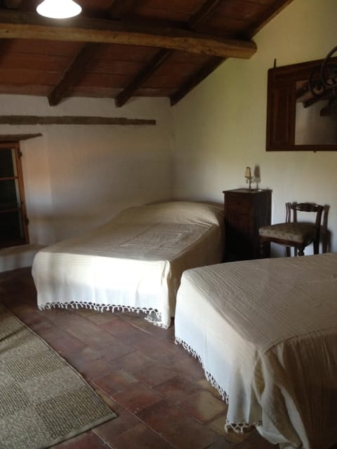 3rd Floor Rm 2, Bedroom
with 2 double beds, chest of drawers, antique oak table