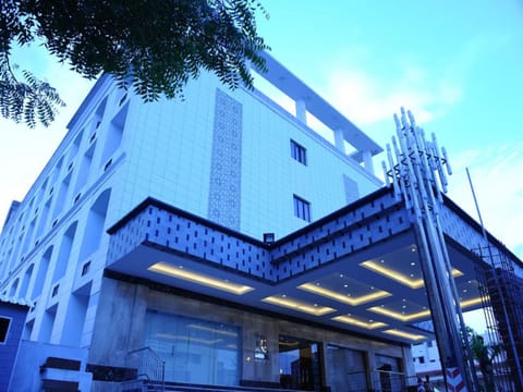 Front of property - evening/night